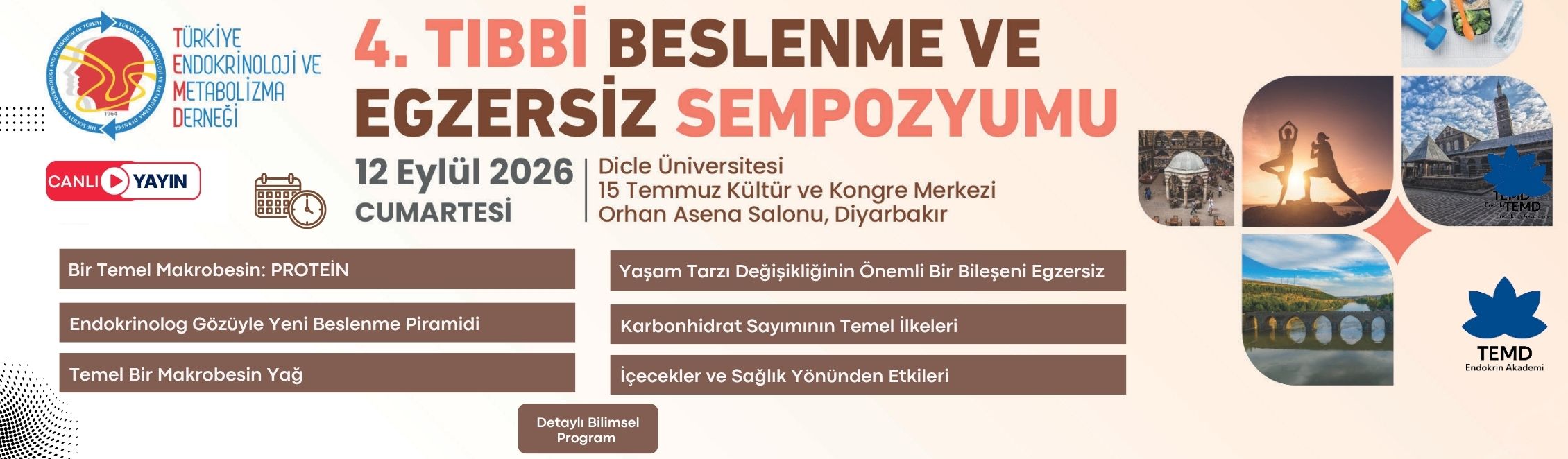 4. Tıbbi Beslenme ve Egzersiz Sempozyumu